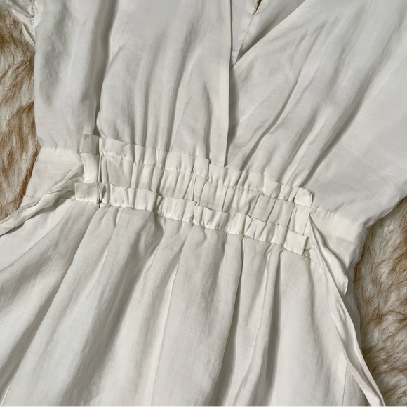 Zara side tie ruffle mini dress - Picture 7 of 12